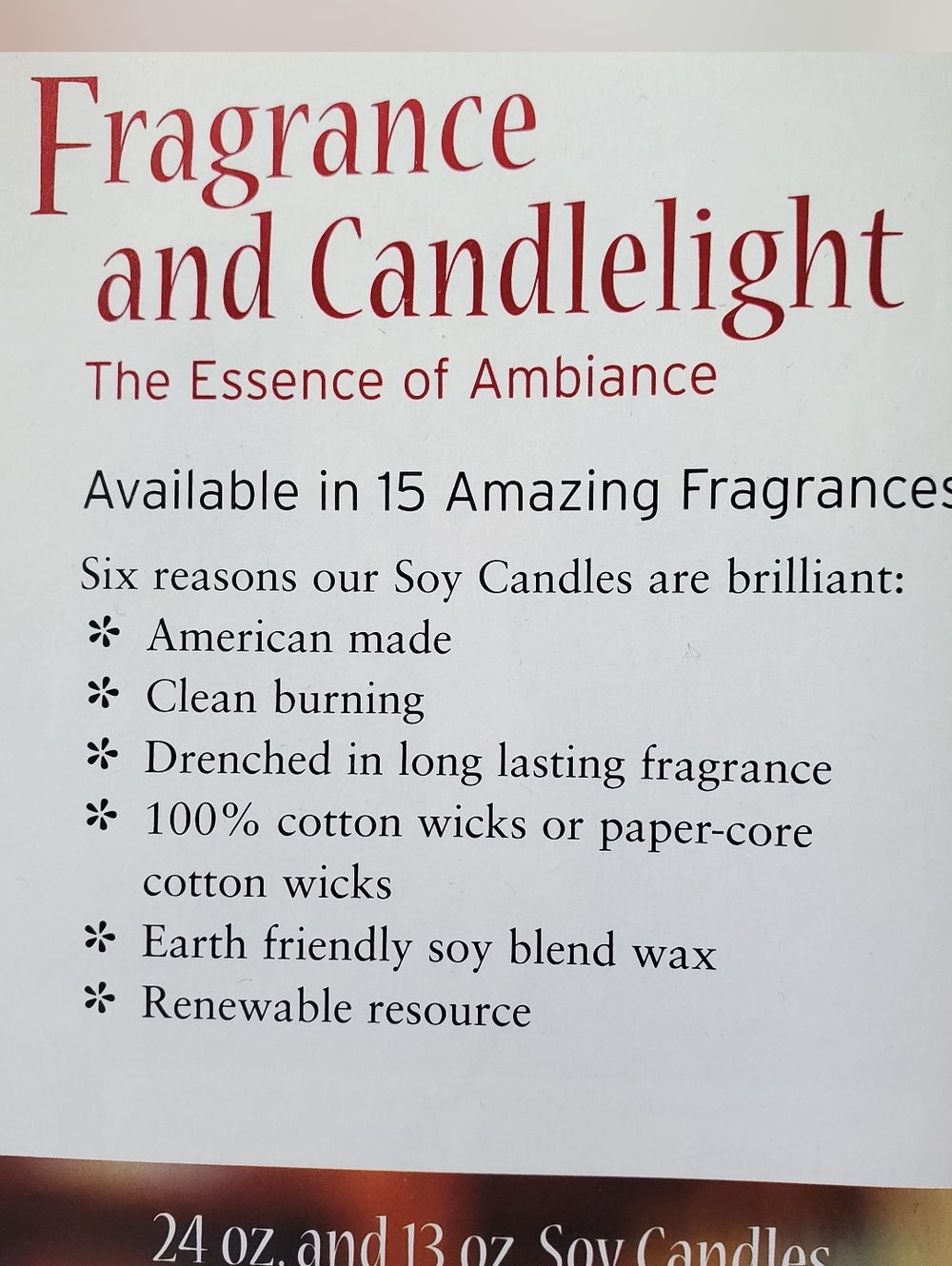 Warm Cinnamon Pumpkin Scent 24 oz Jar Candle Celebrating Home New soy blend wax - Picture 10 of 14